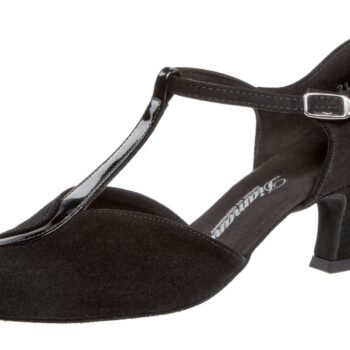 Diamant Modell 68 Velourleder / Lack G-Weite Restpaar in Gr. 7